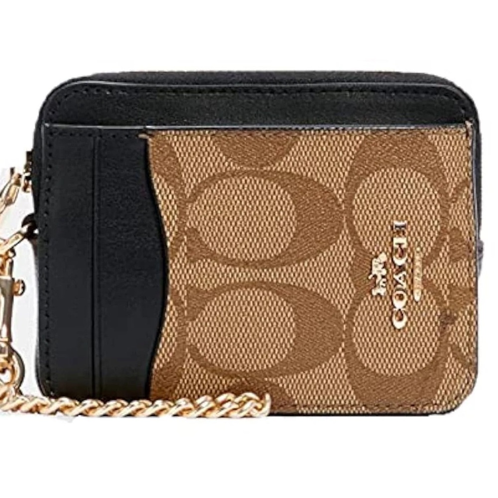 Coach Zip Card Case
